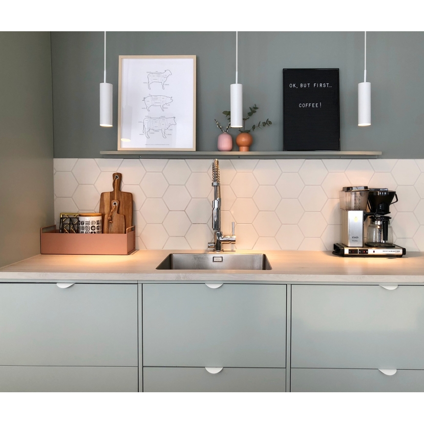 DFTP by Nordlux - Pendellampa med kabel MIB 1xGU10/8W/230V vit