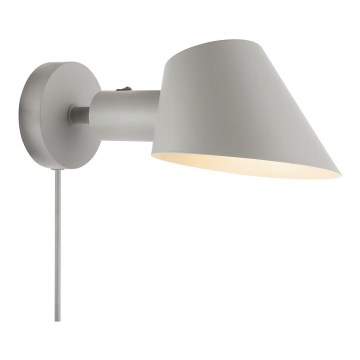 DFTP by Nordlux - Vägglampa STAY 1xE27/60W/230V grå