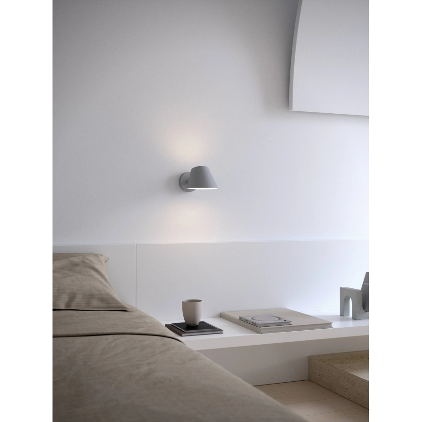 DFTP by Nordlux - Vägglampa STAY 1xE27/60W/230V grå
