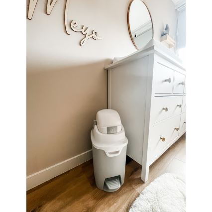 DiaperChamp - Blöjsoptunna ONE HANDSFREE grå