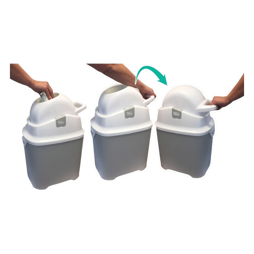 DiaperChamp - Blöjsoptunna ONE vit