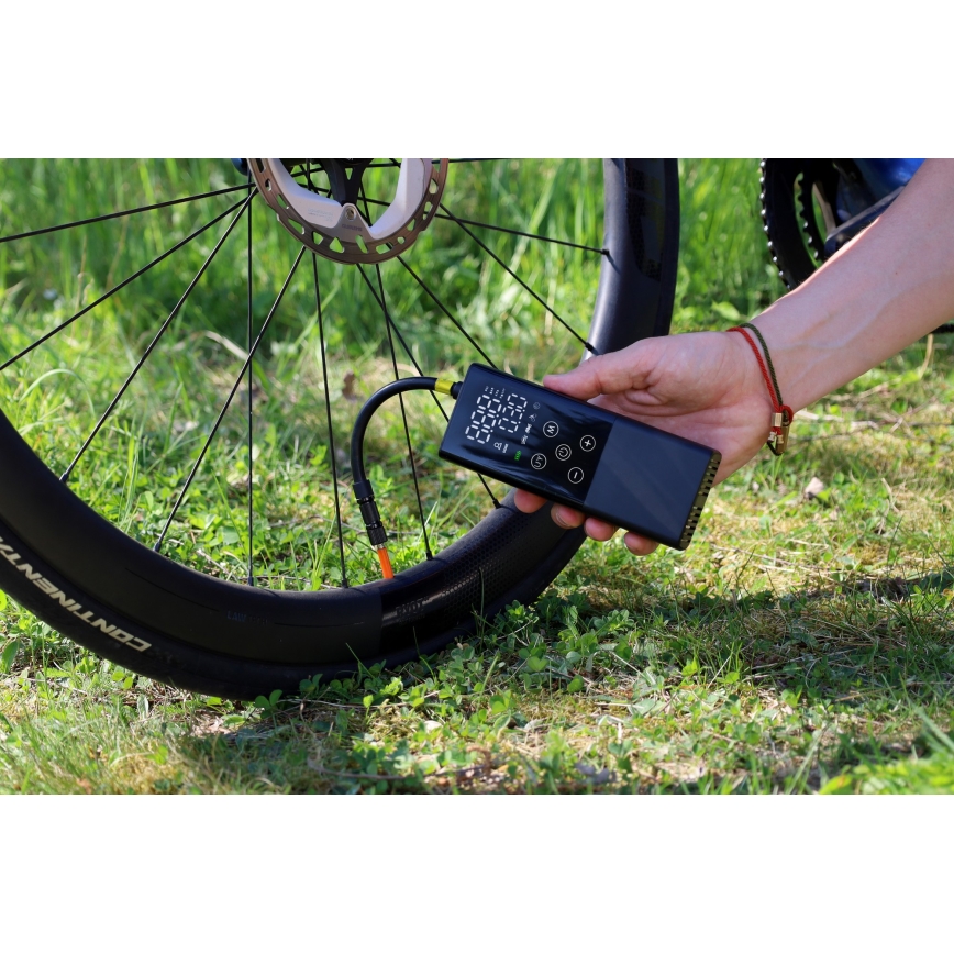 Digital fickkompressor 2000 mAh 5V svart