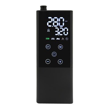 Digital fickkompressor 4000 mAh 5V svart