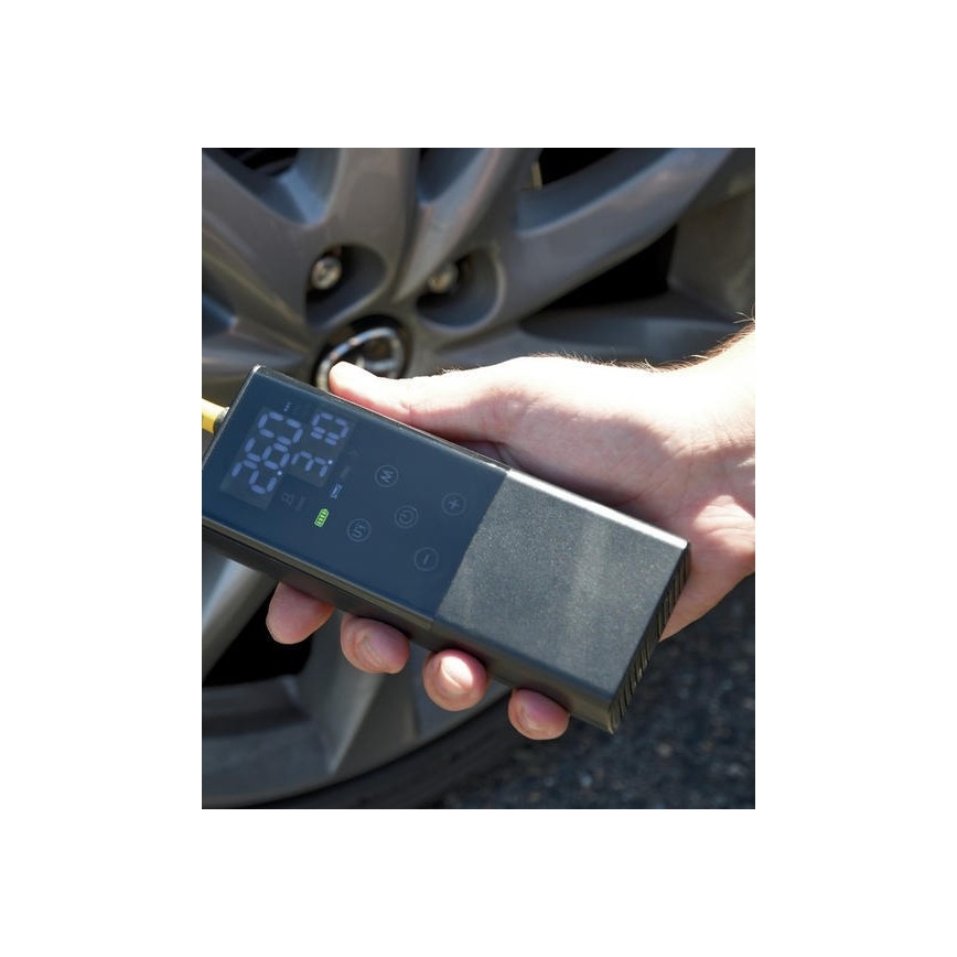 Digital fickkompressor 4000 mAh 5V svart