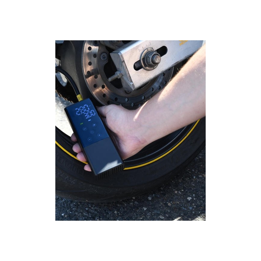 Digital fickkompressor 4000 mAh 5V svart