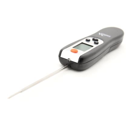 Digitalt vikbart kötttermometer 0-300°C 2xAAA