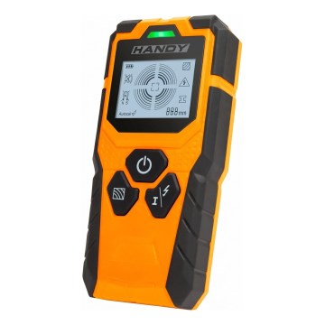 Digital multifunktionsdetektor 9V 1x6LR61 IP54 orange