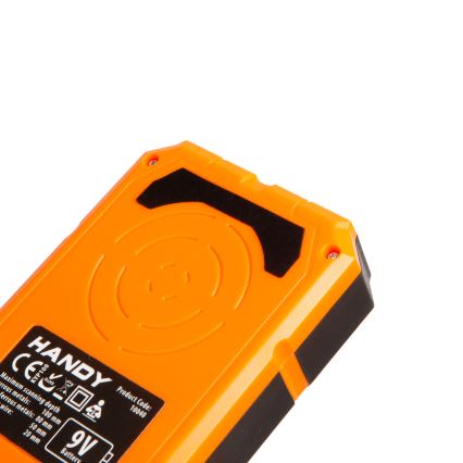 Digital multifunktionsdetektor 9V 1x6LR61 IP54 orange