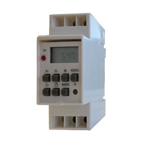 Digital switchklocka för DIN-skena 3650W/230V