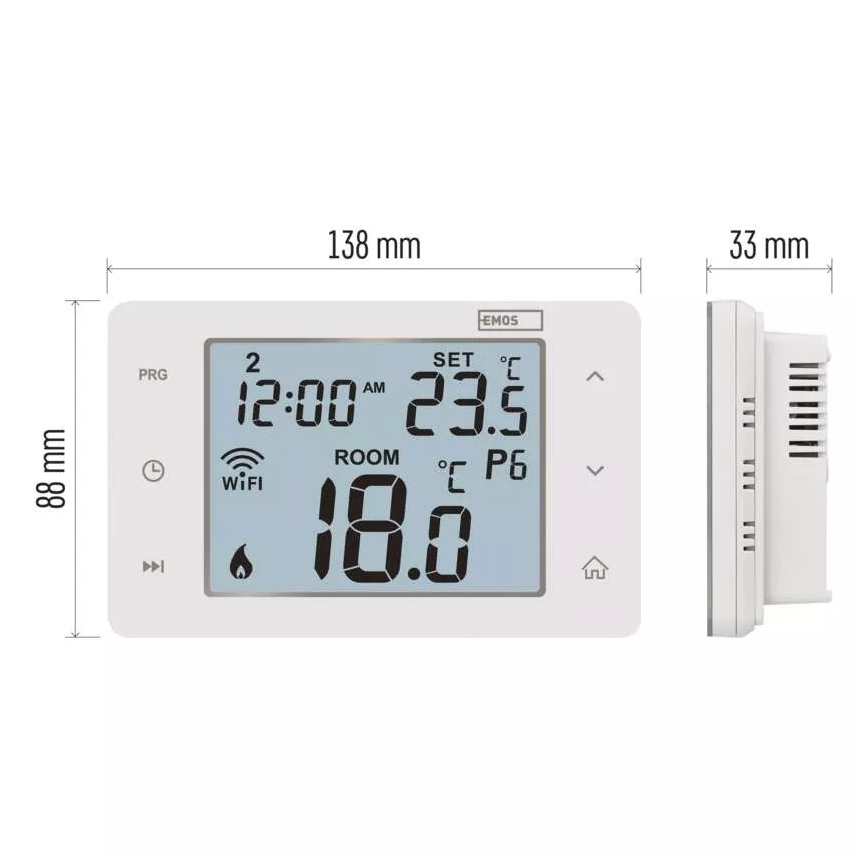 Digital termostat GoSmart 230V/6A