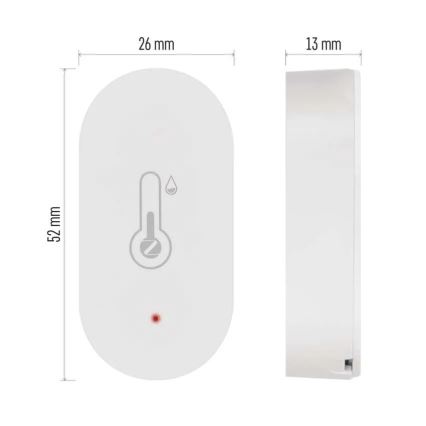 Digital trådlös termometer GoSmart 1×CR2032