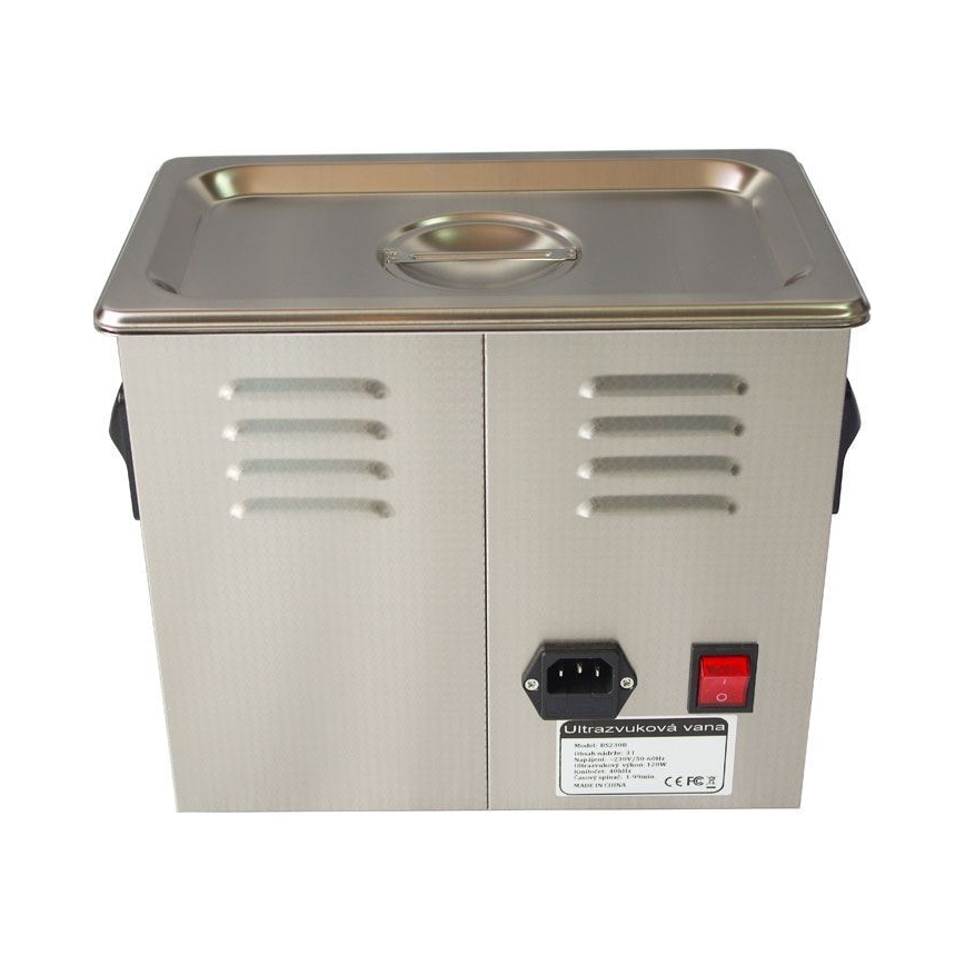 Digital ultraljudsrenare 120W / 230V 3 l