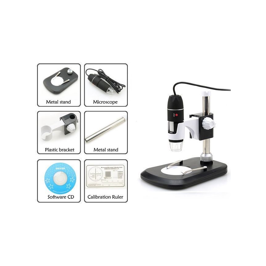 Digitalt mikroskop för PC 5V