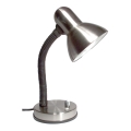 Dimbar bordslampa KADET–S 1xE27/40W/230V mattkrom