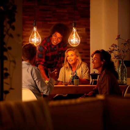 Dimbar Dekorativ LED-lampa VINTAGE DYI E27/4W/230V - Leuchten Direkt 0846