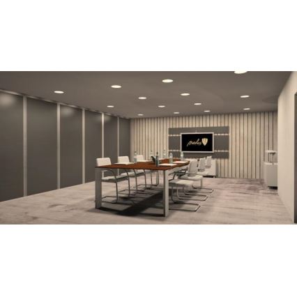 Dimbar infälld LED belysning /12W/230V 3000-6500K Wi-Fi Tuya