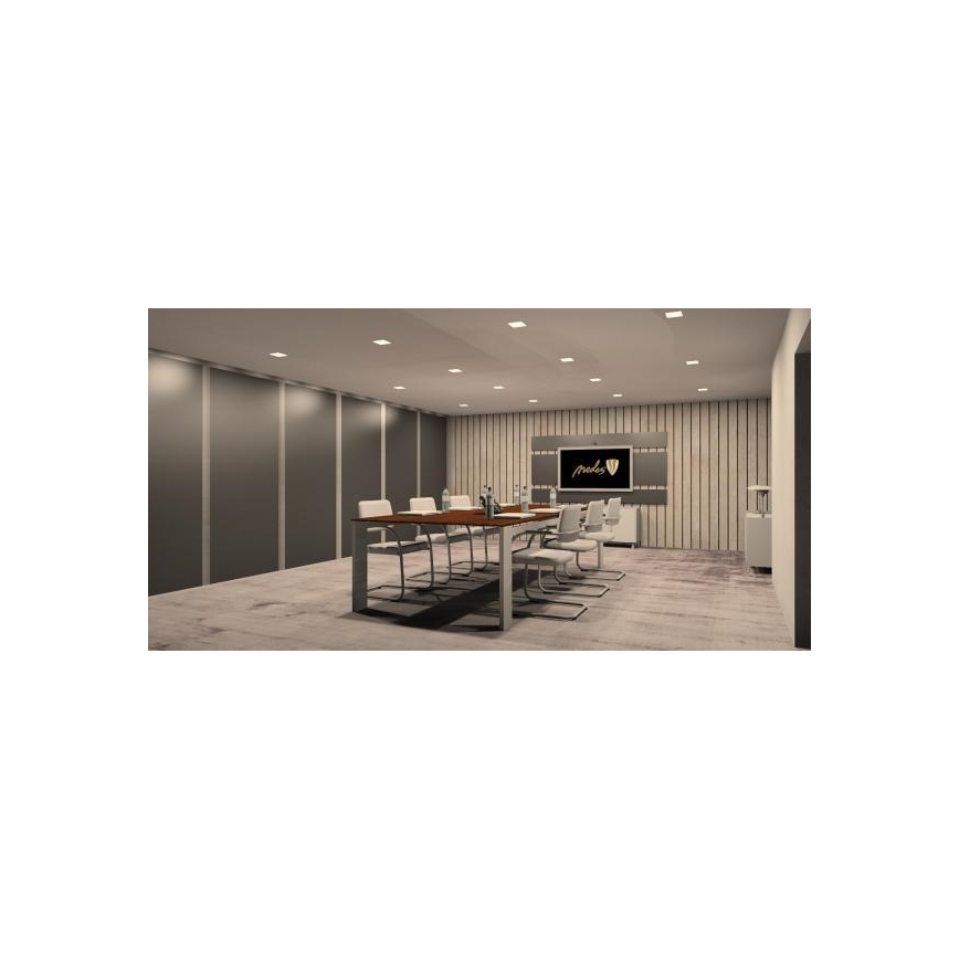 Dimbar infälld LED belysning /6W/230V 3000-6500K Wi-Fi Tuya