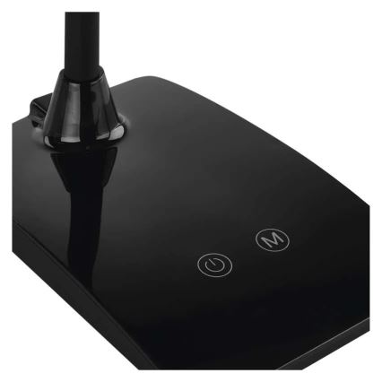 Dimbar LED-bordslampa EDDY LED/6W/230V 3000/4500/6800K svart