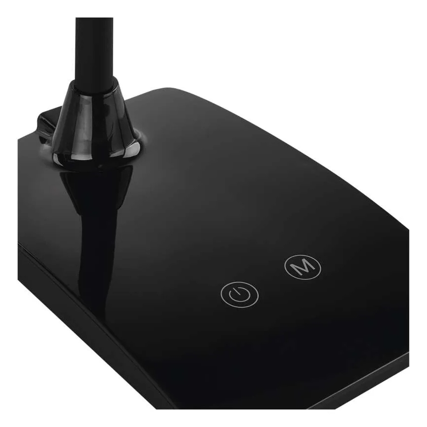 Dimbar LED-bordslampa EDDY LED/6W/230V 3000/4500/6800K svart