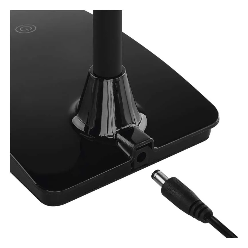 Dimbar LED-bordslampa EDDY LED/6W/230V 3000/4500/6800K svart