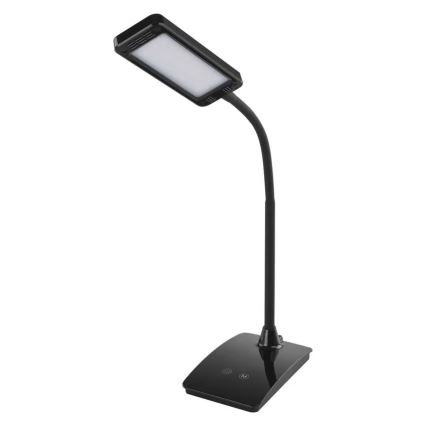 Dimbar LED-bordslampa EDDY LED/6W/230V 3000/4500/6800K svart