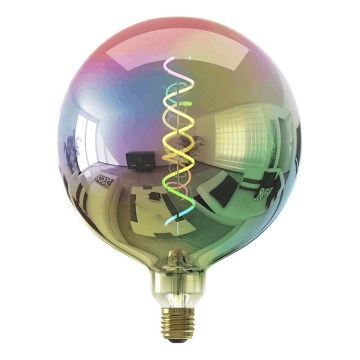 Dimbar LED-filamentlampa FILAMENT G200 E27/4W/230V 2000K metallisk
