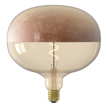 Dimbar LED-glödlampa med kupol FILAMENT E27/4W/230V 1800K kopparfärgad CRI 90