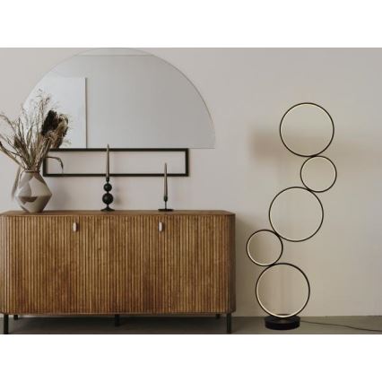 Dimbar LED-golvlampa LED/85W/230V 3000-6500K + fjärrkontroll