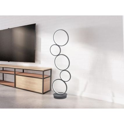 Dimbar LED-golvlampa LED/85W/230V 3000-6500K + fjärrkontroll