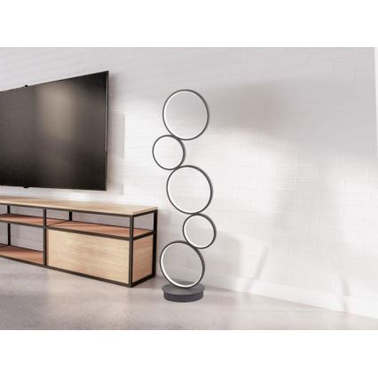 Dimbar LED-golvlampa LED/85W/230V 3000-6500K + fjärrkontroll