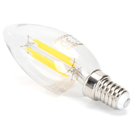 Dimbar LED-lampa FILAMENT C35 E14/4W/230V 6500K - Aigostar