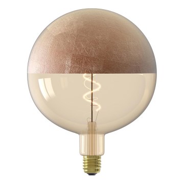 Dimbar LED-lampa med glaskupa FILAMENT G200 E27/4W/230V 1800K koppar CRI 90