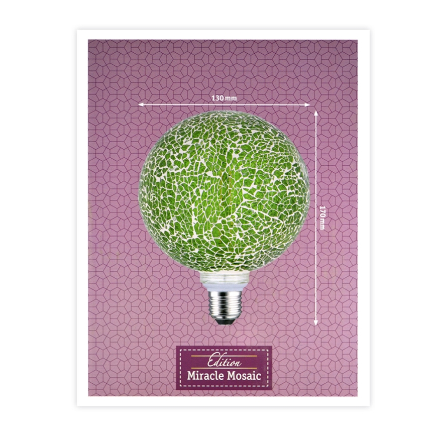 Dimbar LED-lampa mosiak G125 E27/5W/230V 2700K - Paulmann 28747