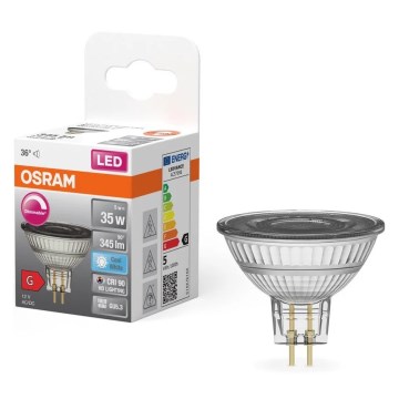 Dimbar LED-lampa MR16 GU5,3/5W/12V 4000K 36° CRI 90 - Osram