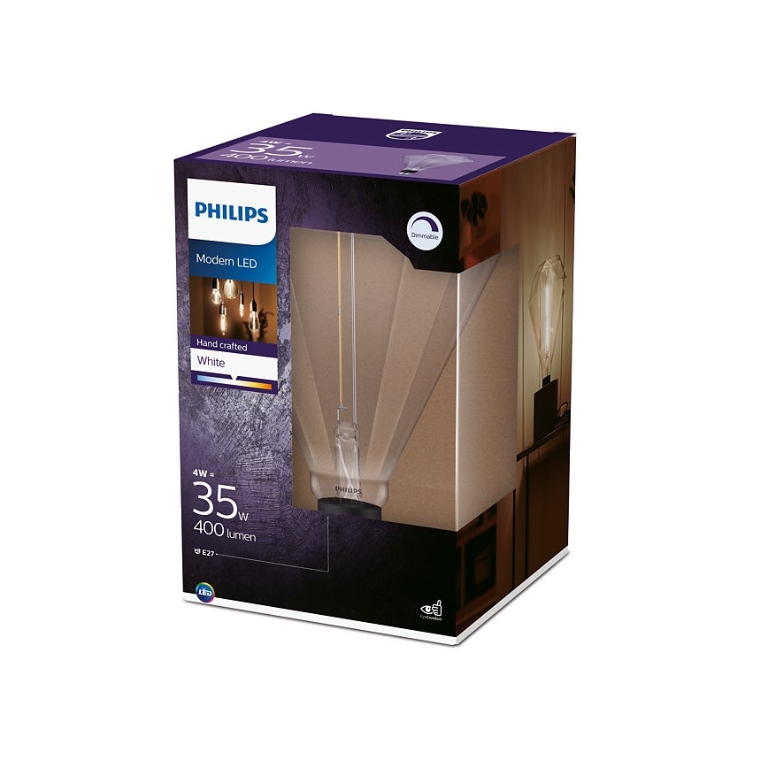 Dimbar LED-lampa Philips E27/4W/230V 3000K