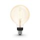 Dimbar LED-lampa Philips Hue Vit FILAMENT G125 E27/7W/230V 2100K