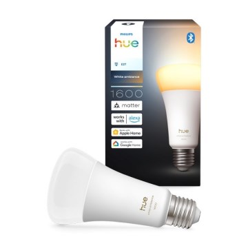 Dimbar LED-lampa Philips Hue WHITE AMBIANCE E27/11,8W/230V 1000-20000K
