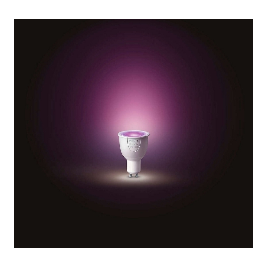Dimbar LED-lampa Philips Hue White And Color Ambiance GU10/4,3W/230V 2000-6500K