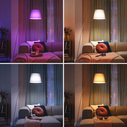 Dimbar RGB-LED-lampa Philips SMART P45 E14/4,9W/230V 2200-6500K CRI 90