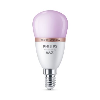 Dimbar RGB-LED-lampa Philips SMART P45 E14/4,9W/230V 2200-6500K CRI 90