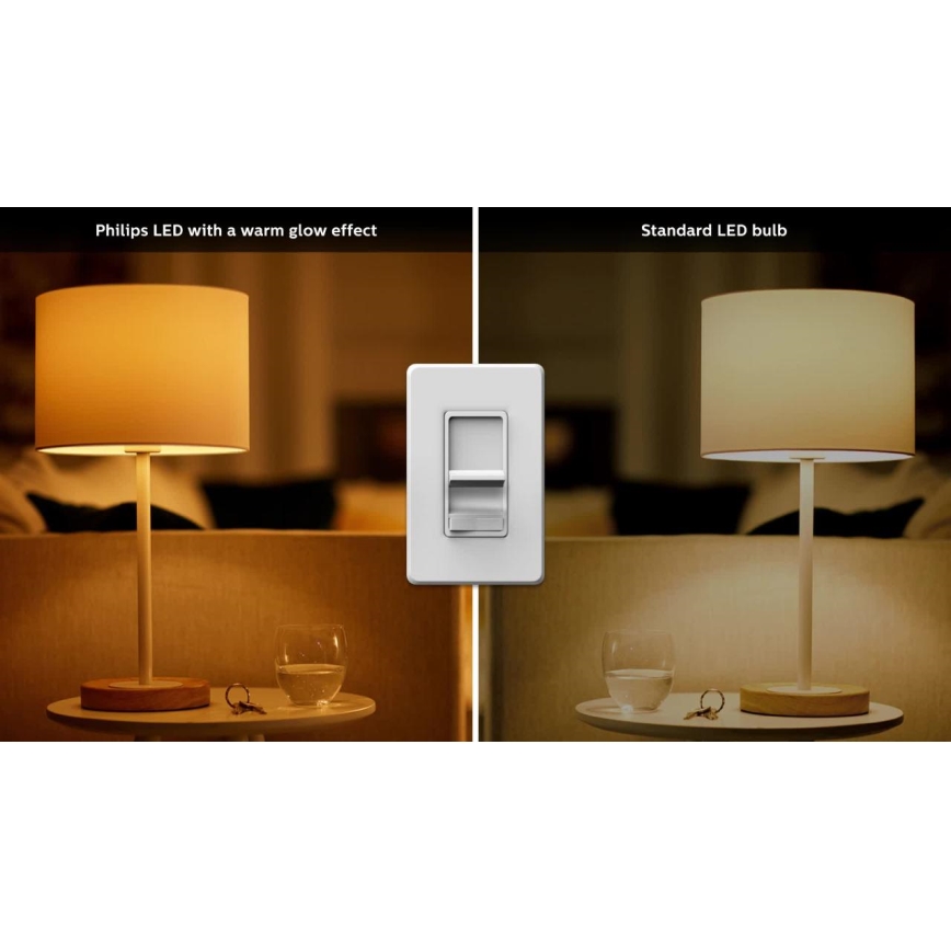 Dimbar LED-lampa Philips Warm Glow E27/5,5W/230V 2200-2700K