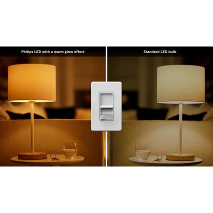 Dimbar LED-lampa Philips Warm Glow E27/8W/230V 2200-2700K