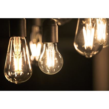 Dimbar LED-lampa  Philips Warm Glow E27/8W/230V 2200K-2700K 