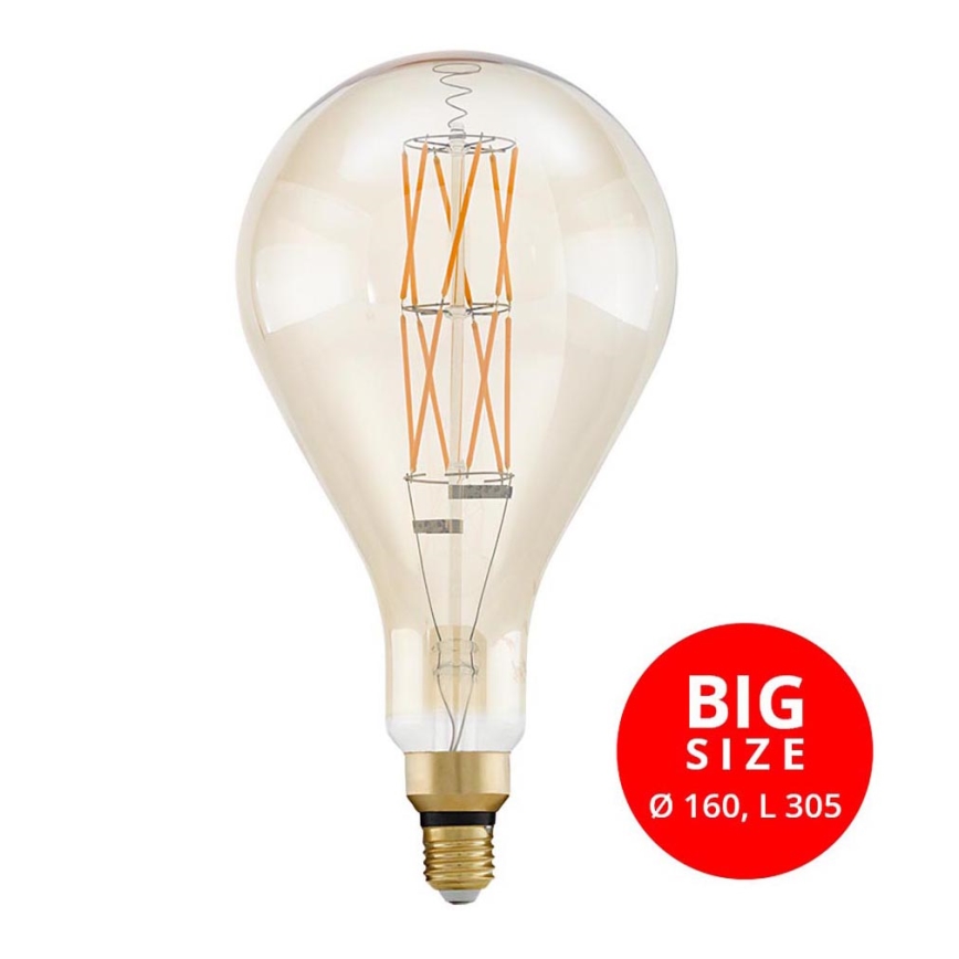 Dimbar LED-lampa PS160 E27/8W/230V - Eglo 11686