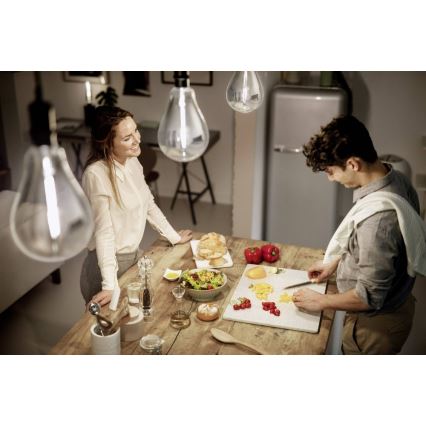 Dimbar LED-lampa SMOKY VINTAGE Philips A160 E27/6,5W/230V 4000K
