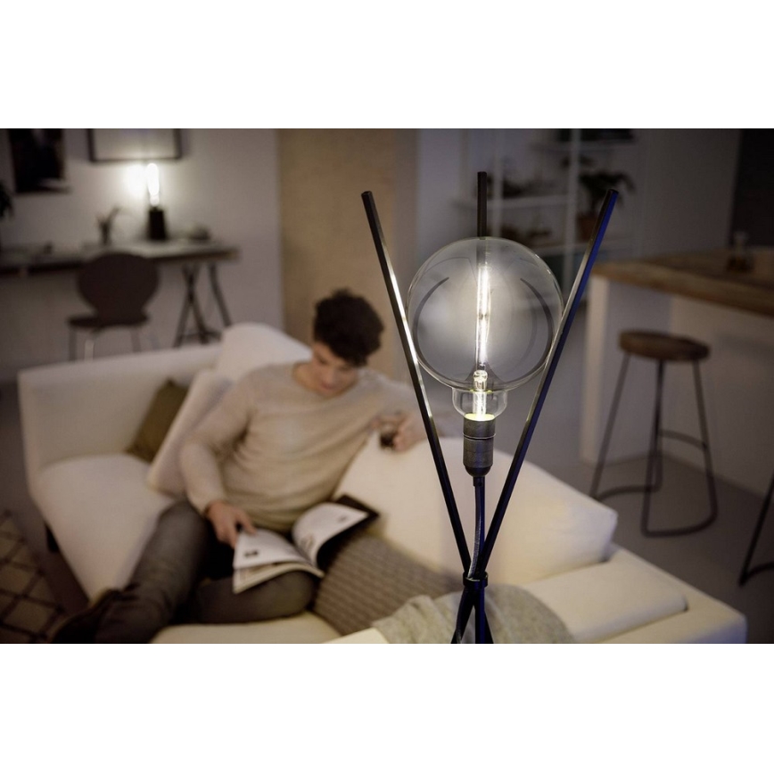 Dimbar LED-lampa SMOKY VINTAGE Philips G200 E27/6,5W/230V 4000K