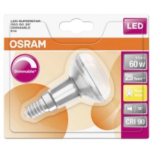 Dimbar LED-lampen Strålkastare  E14/5,9W/230V - Osram