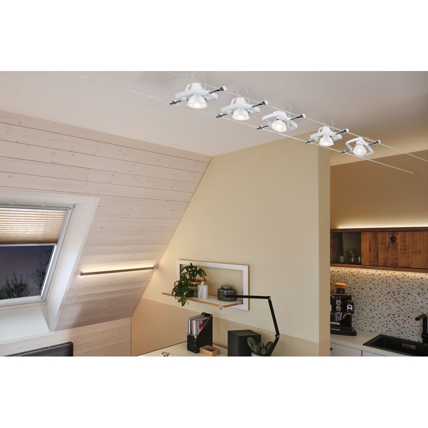 Dimbar LED-lampen Strålkastare  GU5.3/6.5W/12V 2700K – Paulmann 28758