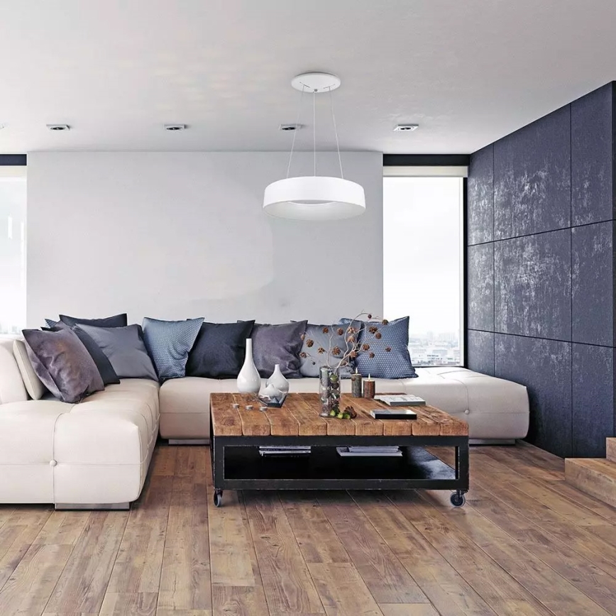 Dimbar LED-ljuskrona med vajer LED/20W/230V