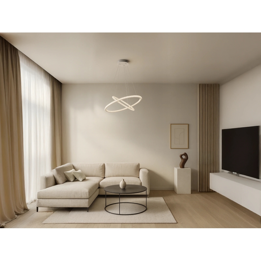 Dimbar LED-pendel på kabel LED/150W/230V 3000-6500K + fjärrkontroll